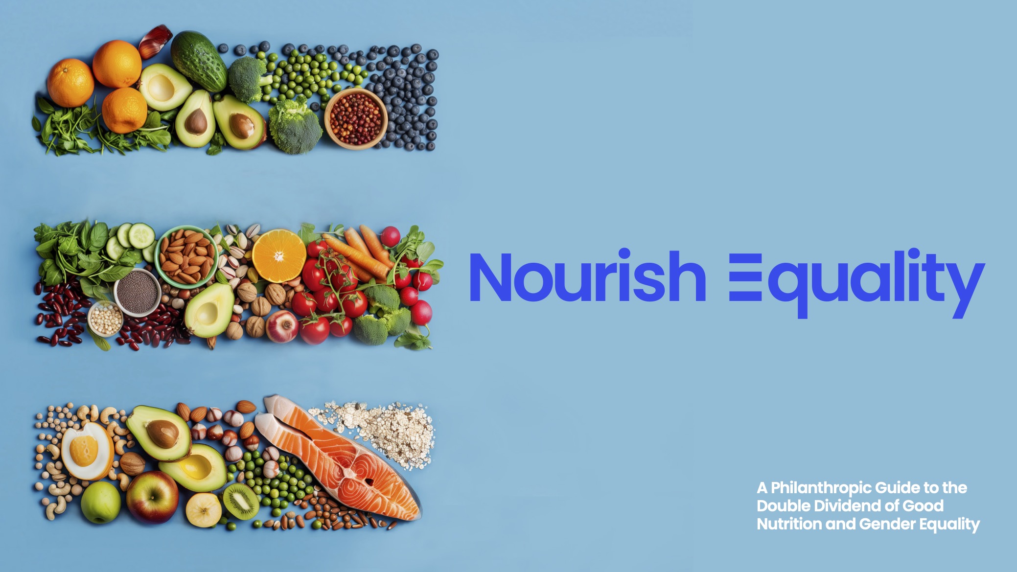 Cover of the Nourish Equality report